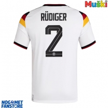 Njemačka Antonio Rudiger #2 Domaci Dres SP 2026 Kratak Rukav